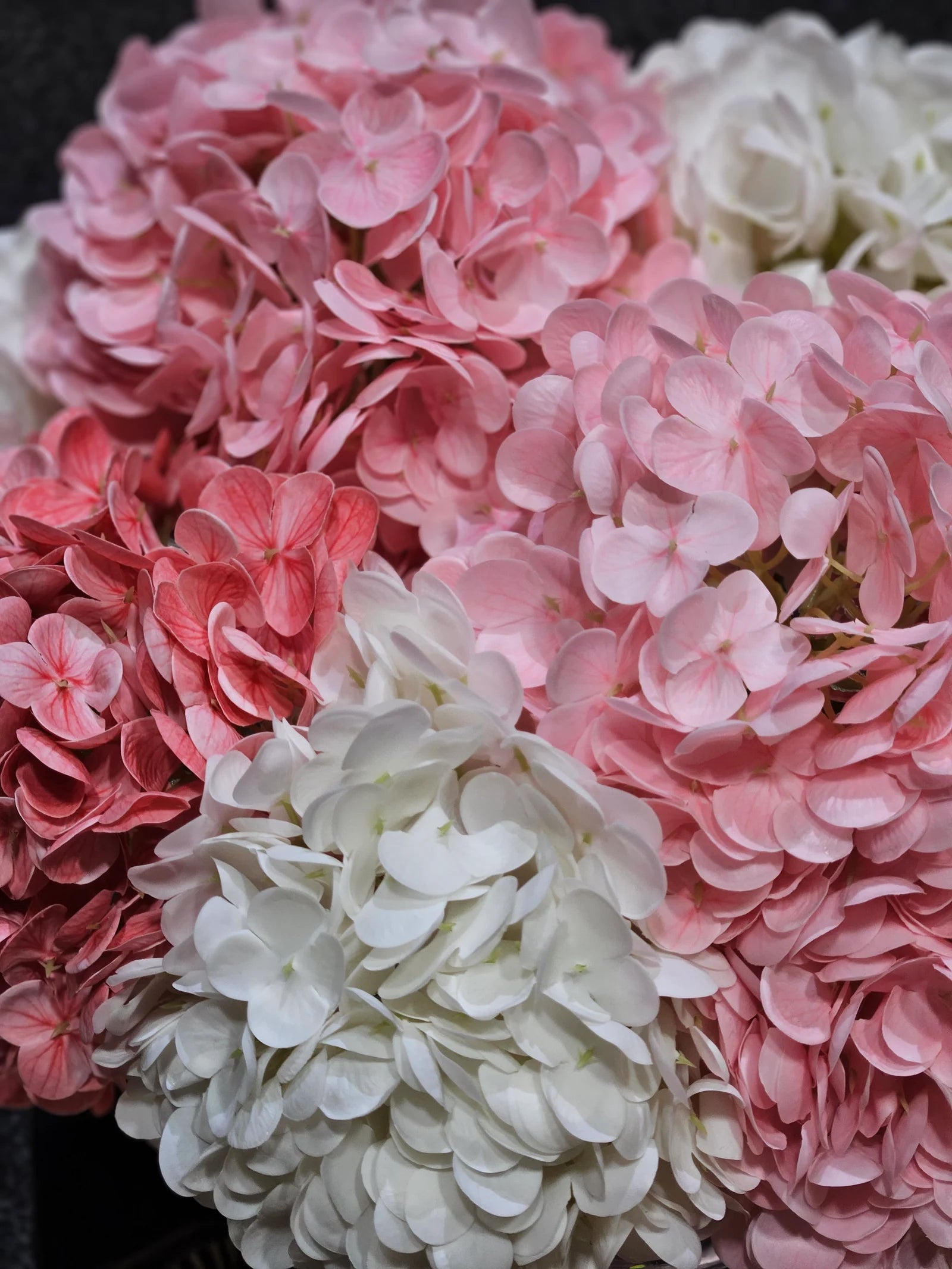 Provence Hydrangea Bouquet - Medium - Mixed Pink