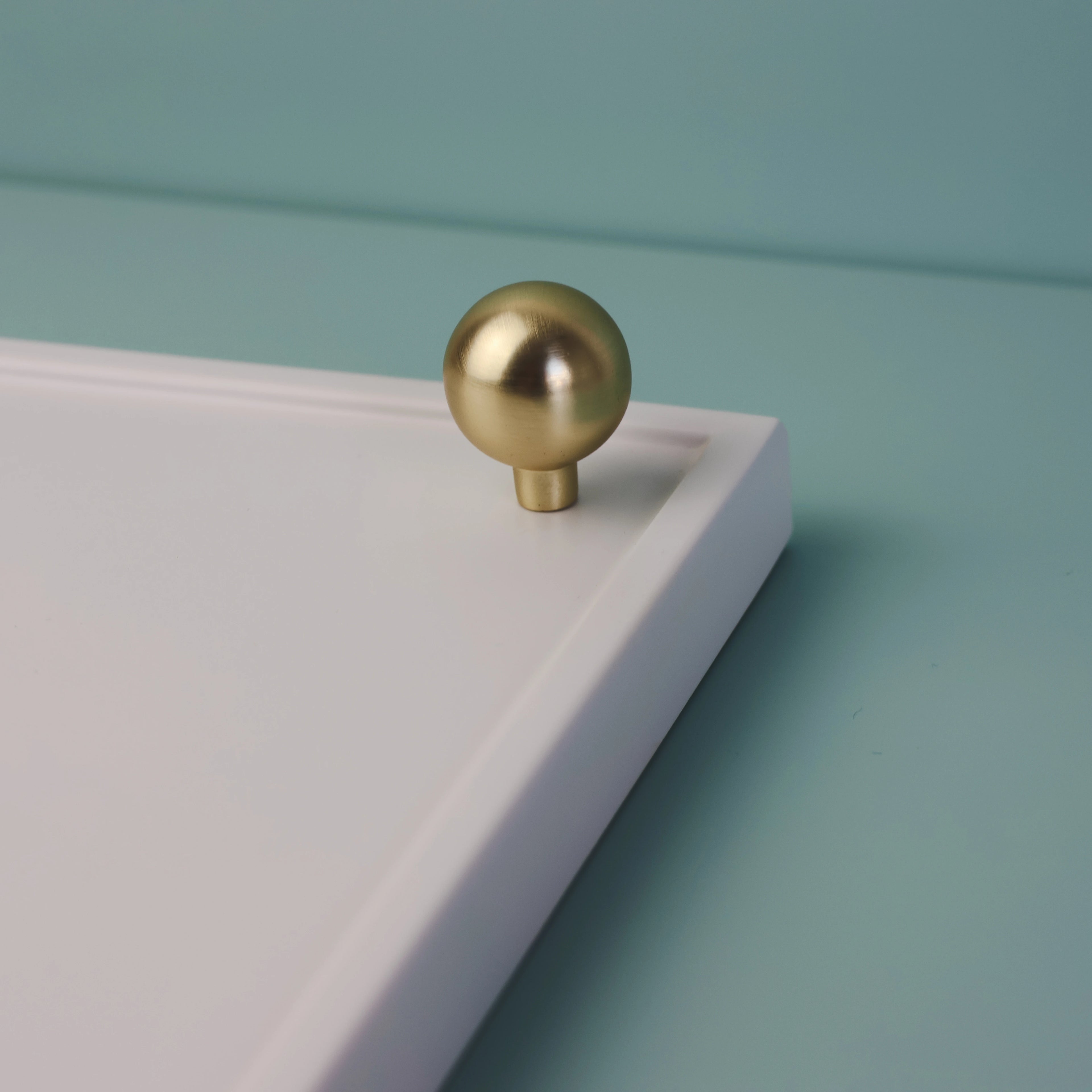 Sydney Knob - Brushed Brass