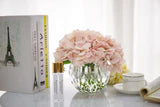 Luxury Round Hydrangea Bouquet - Pink Blush