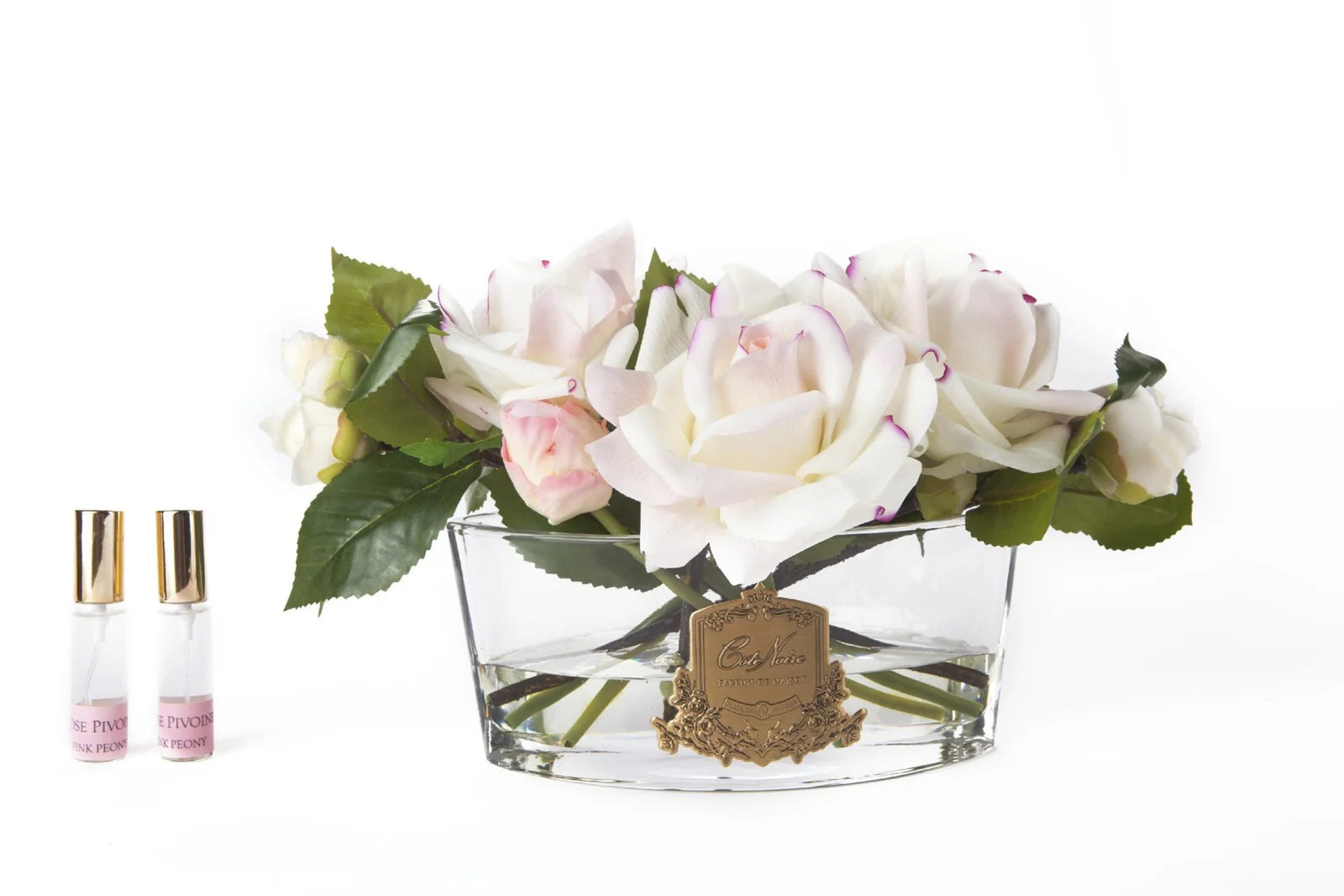 Luxury Oval Rose Bouquet - French Pink
