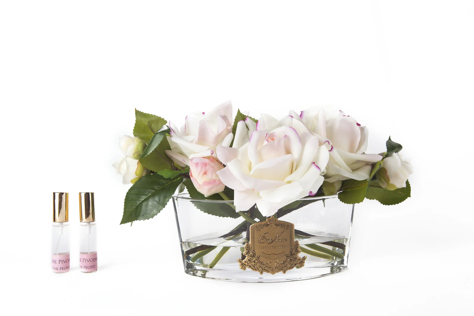 Luxury Oval Rose Bouquet - Pink Blush