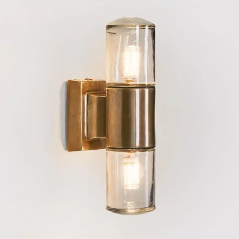 PLOVER WALL LIGHT ANTIQUE BRASS