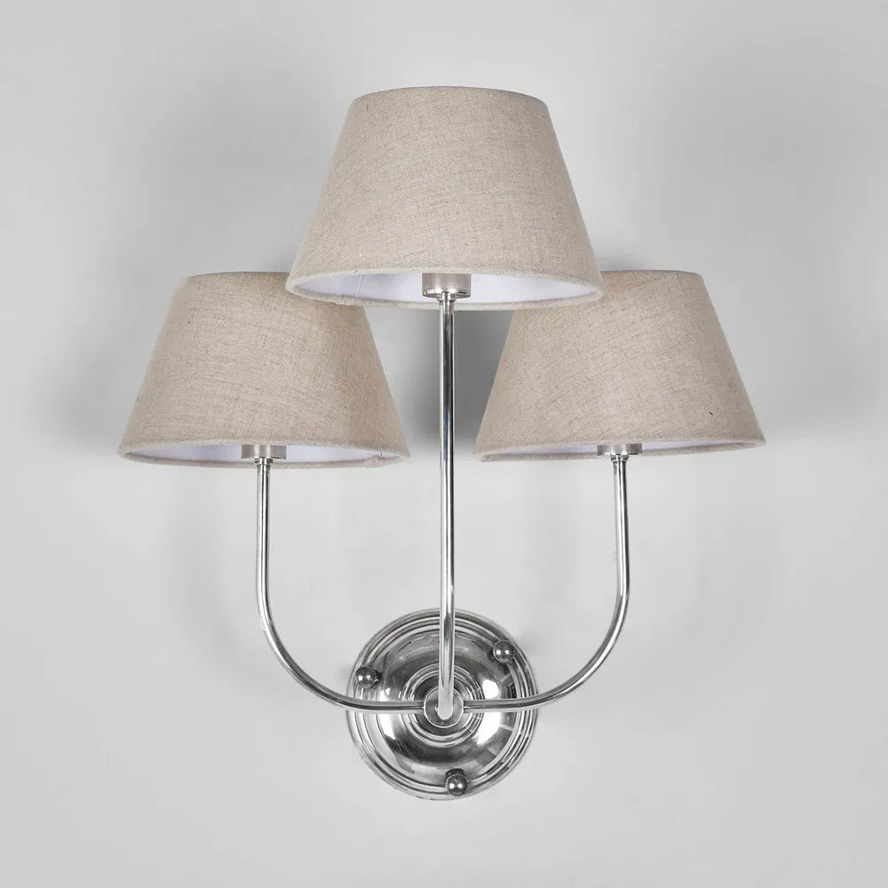 Trilogy Wall Light Base Antique Silver