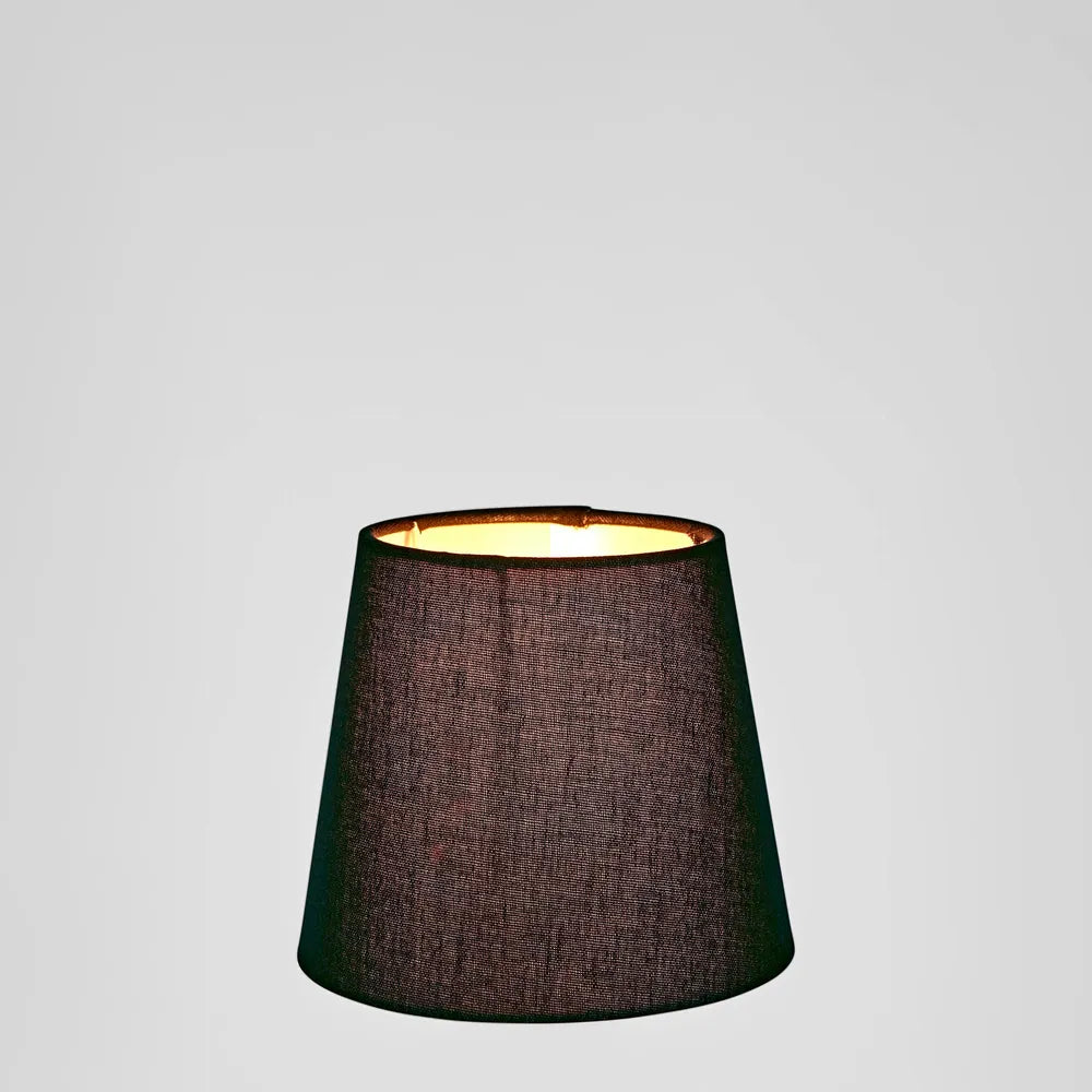 Linen Taper Lamp Shade XXS Black