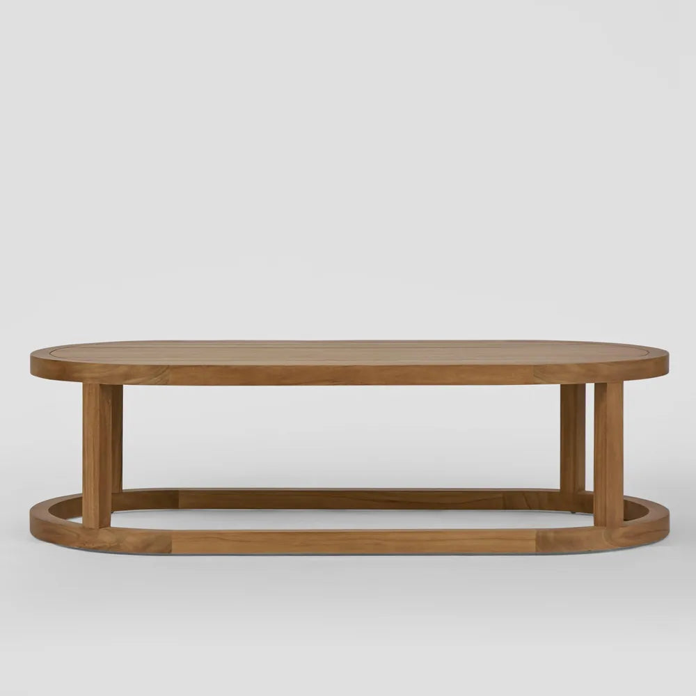 Weave Teak Coffee Table
