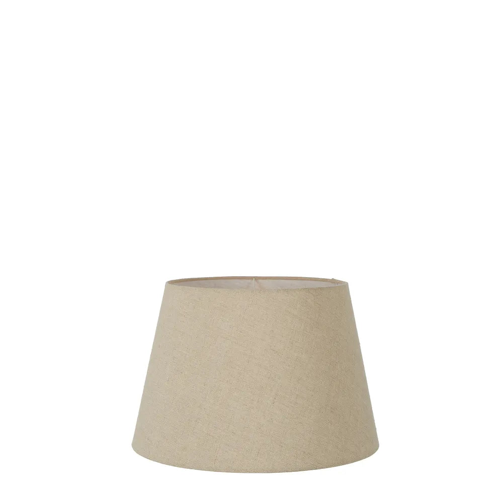 Linen Drum Lamp Shade xxs - Dark Natural