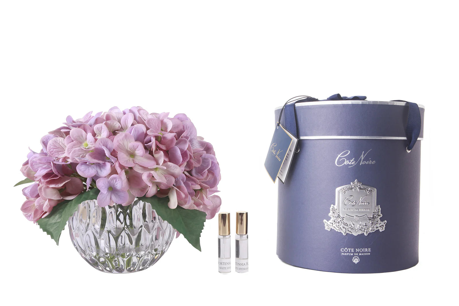 Luxury Round Hydrangea Bouquet - Mauve