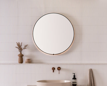 Sera Round Matte Black