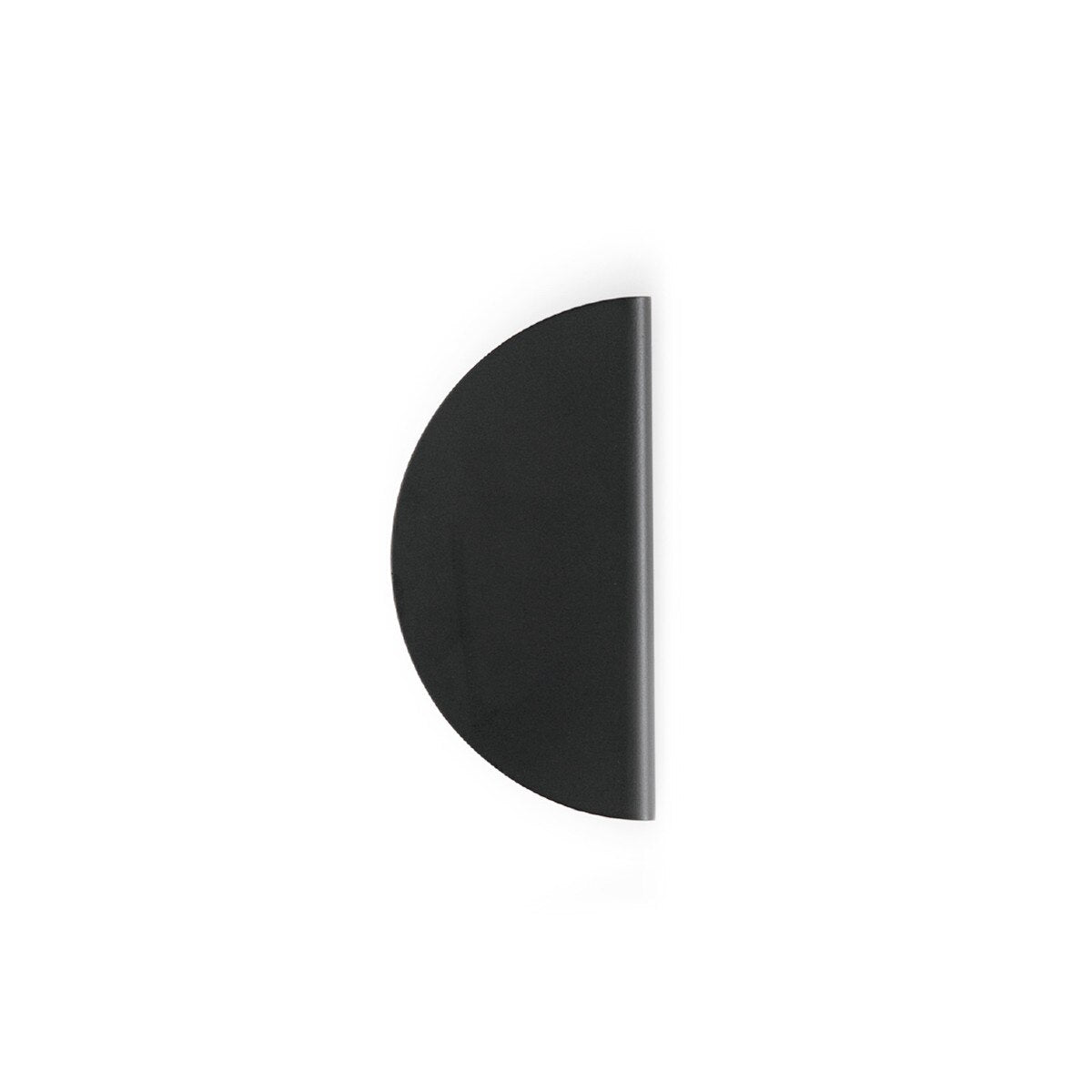 Momo Sola Half Round Lip Pull Handle 240mm - Matte Black