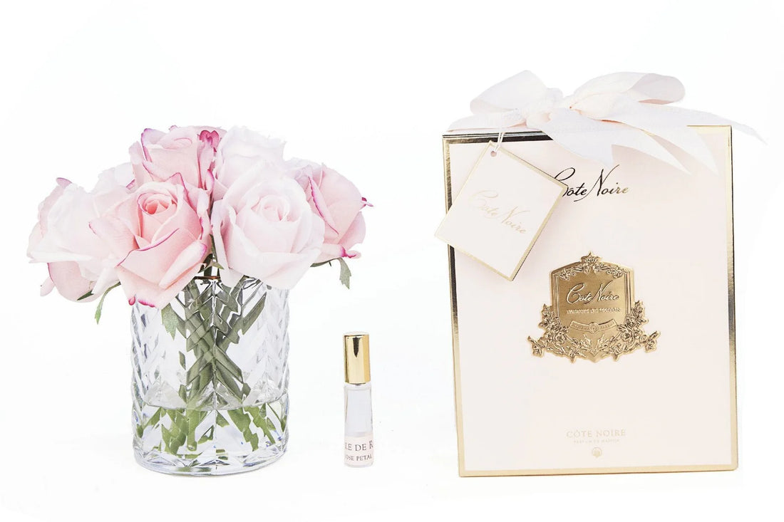 Herringbone Flower - Mixed Rose Buds