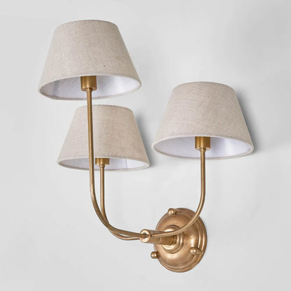 Trilogy Wall Light Brass