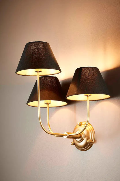 Trilogy Wall Light Brass