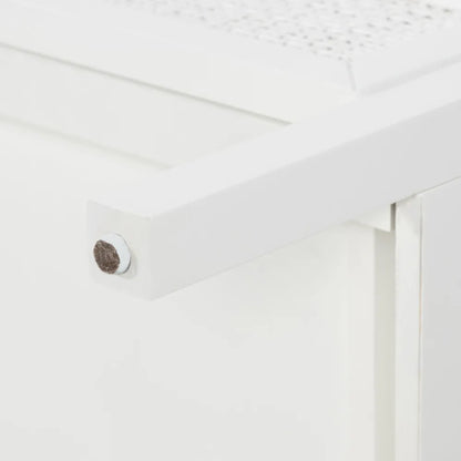Santorini Bedside 3 Drawers - White