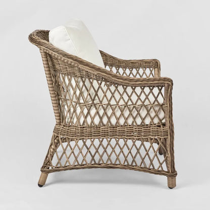 Marco Synthetic Wicker 3-piece Outdoor Lounge Set