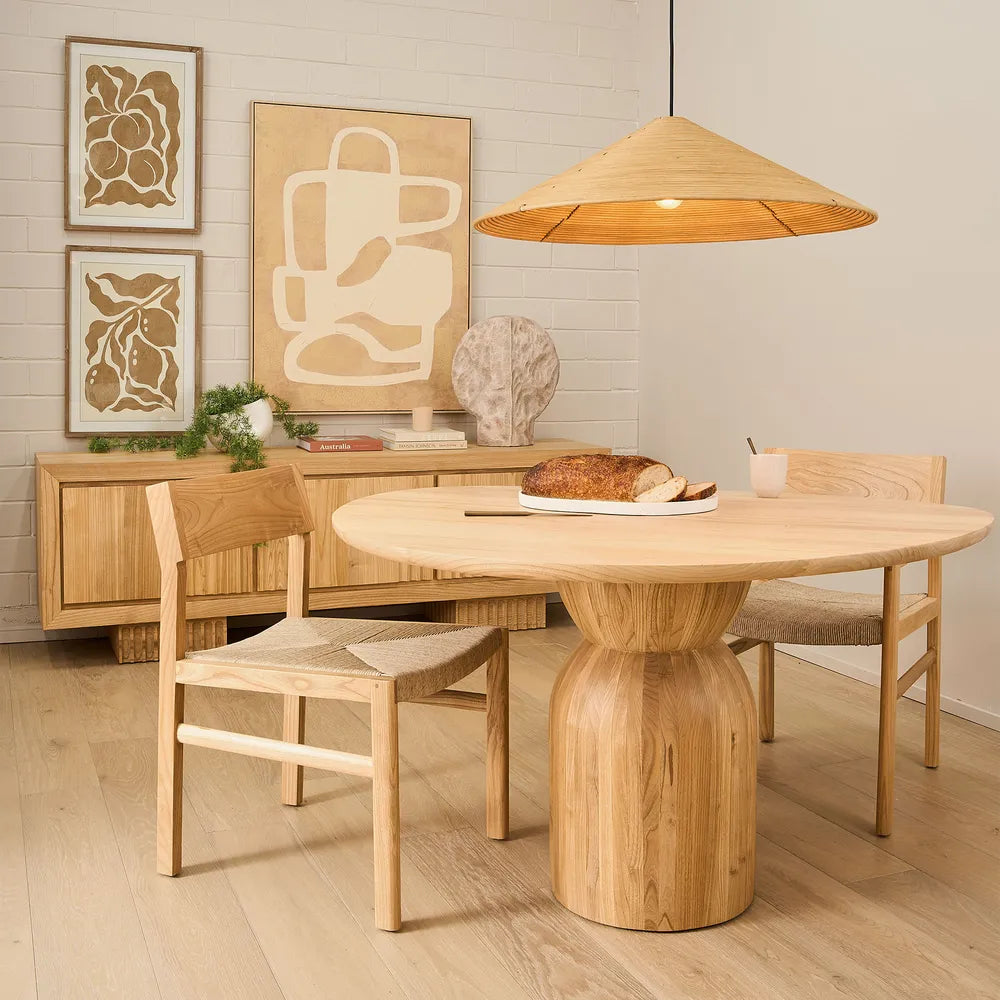 Olive Dining Round Table - 120cm