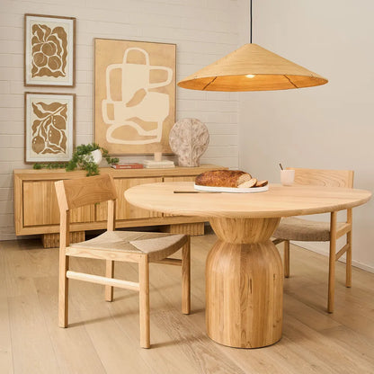 Olive Dining Round Table - 120cm