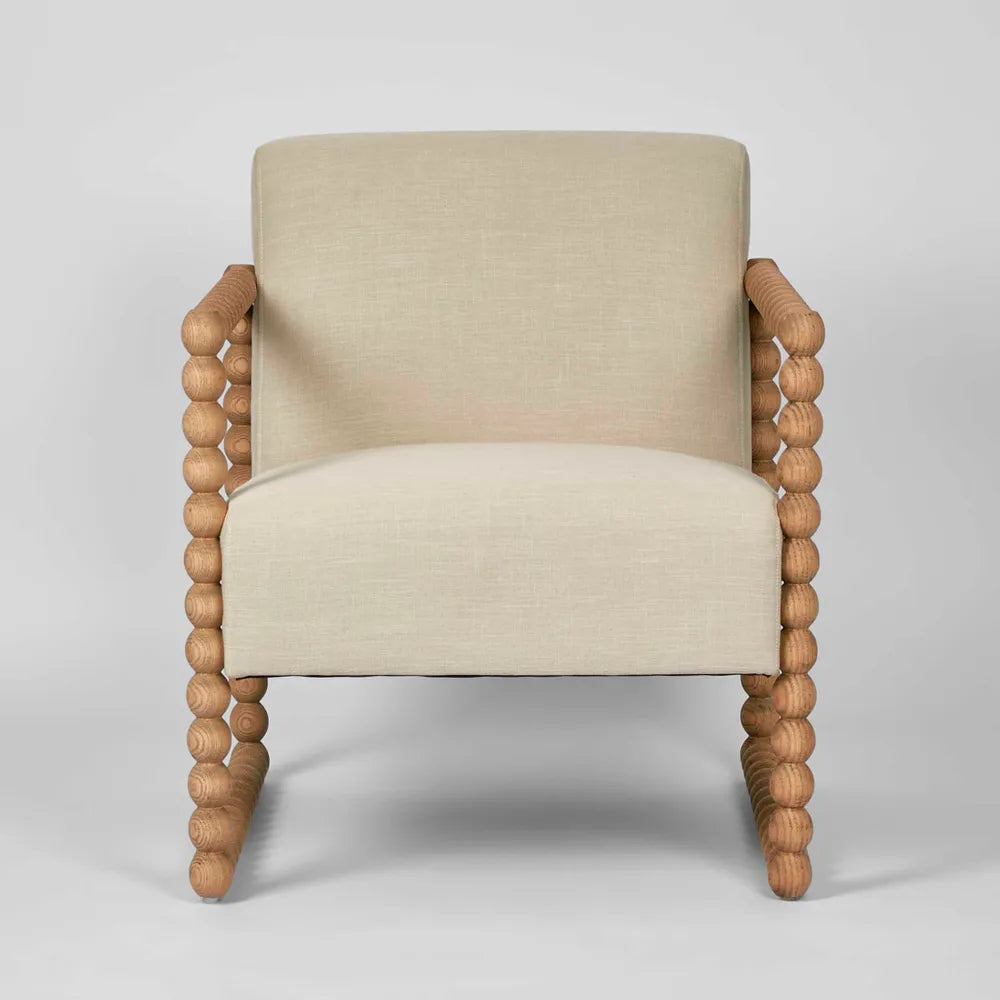 Bobbin Oak Chair Natural