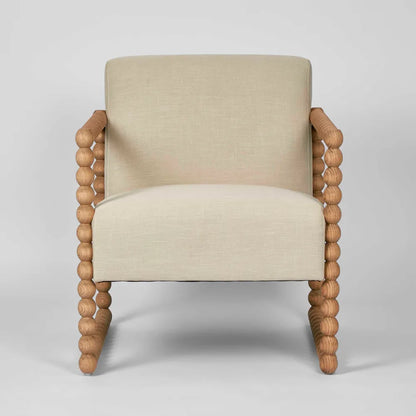 Bobbin Oak Chair Natural