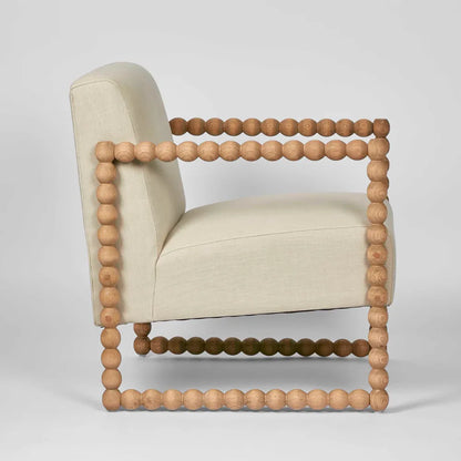 Bobbin Oak Chair Natural