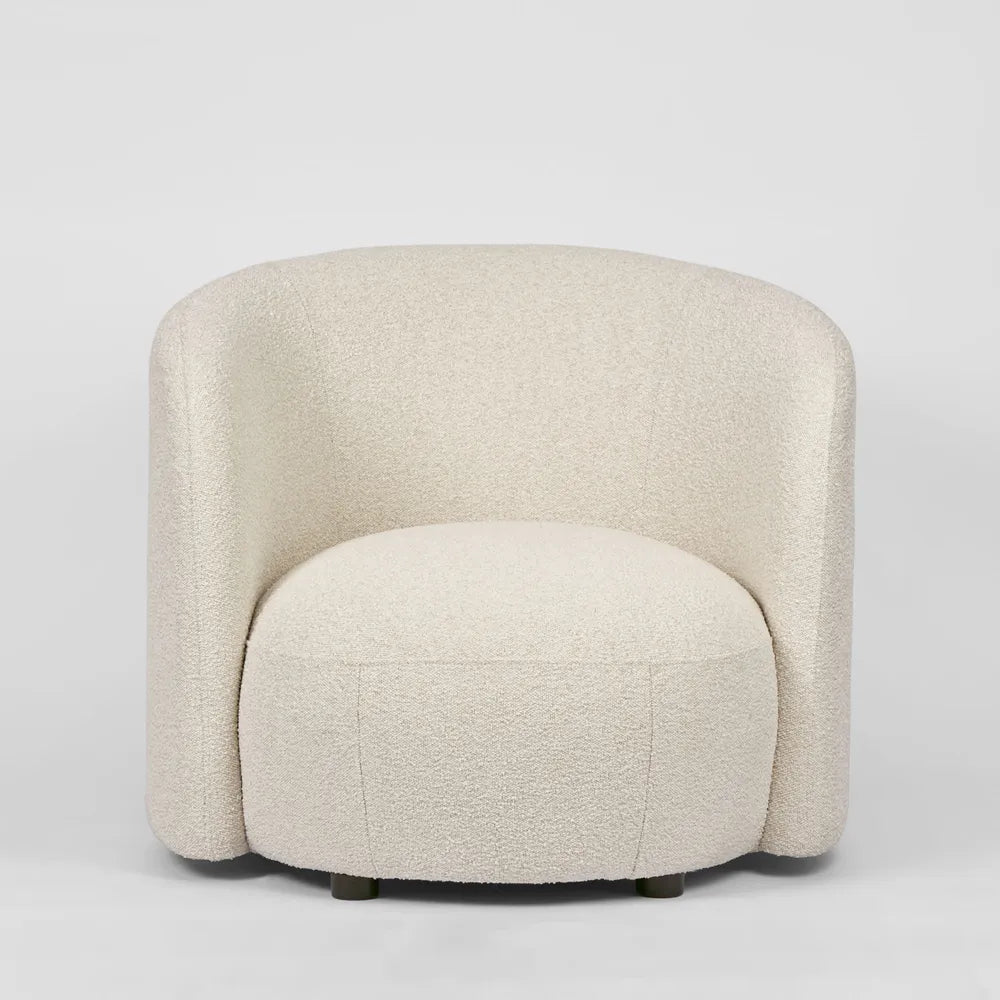 Plume Chair Vanilla Boucle