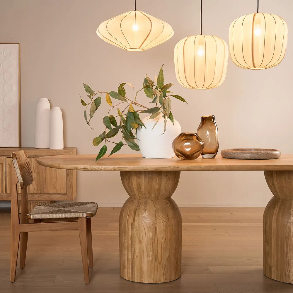 Olive Dining Table Oval Natural - 240cm