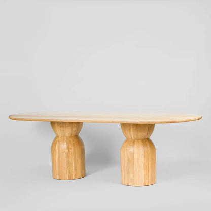 Olive Dining Table Oval Natural - 240cm