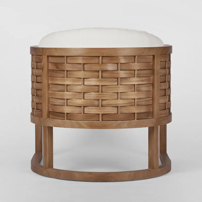Weave Teak Armchair