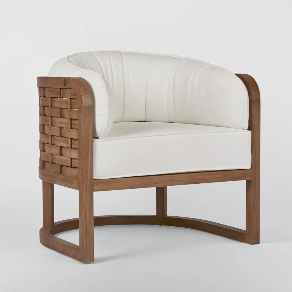 Weave Teak Armchair