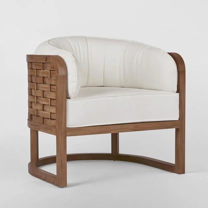 Weave Teak Armchair