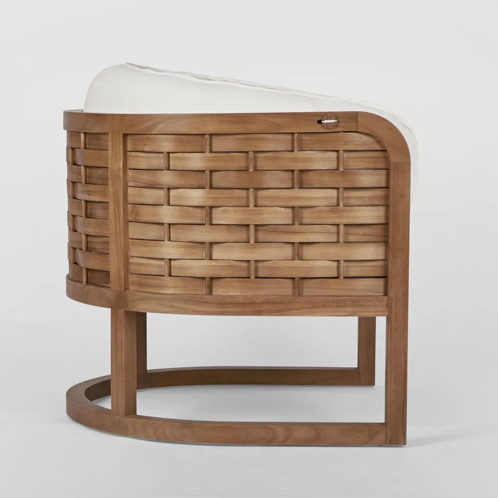 Weave Teak Armchair