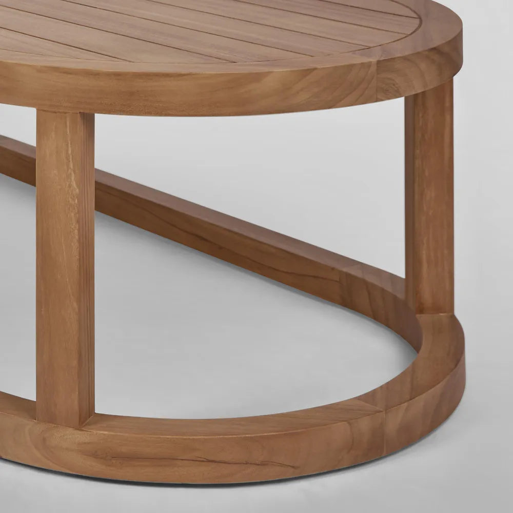 Weave Teak Coffee Table