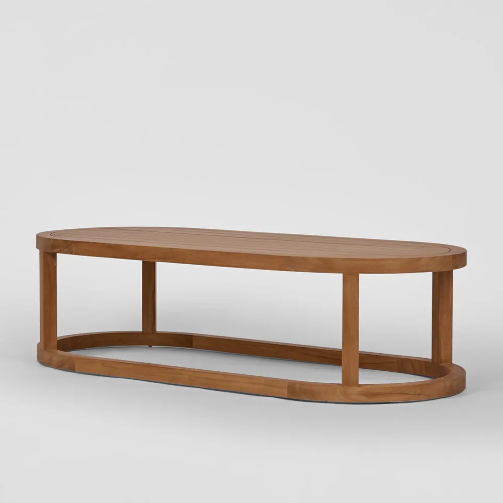 Weave Teak Coffee Table