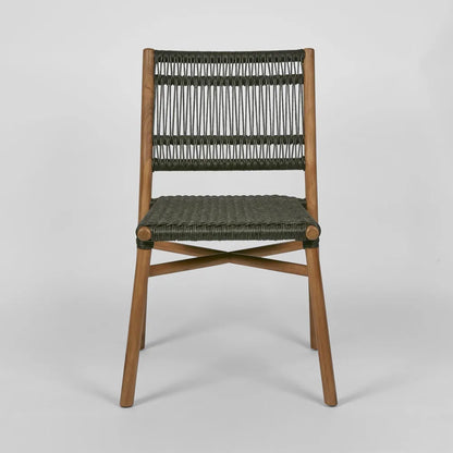 Wategos Teak Dining Chair- Charcoal