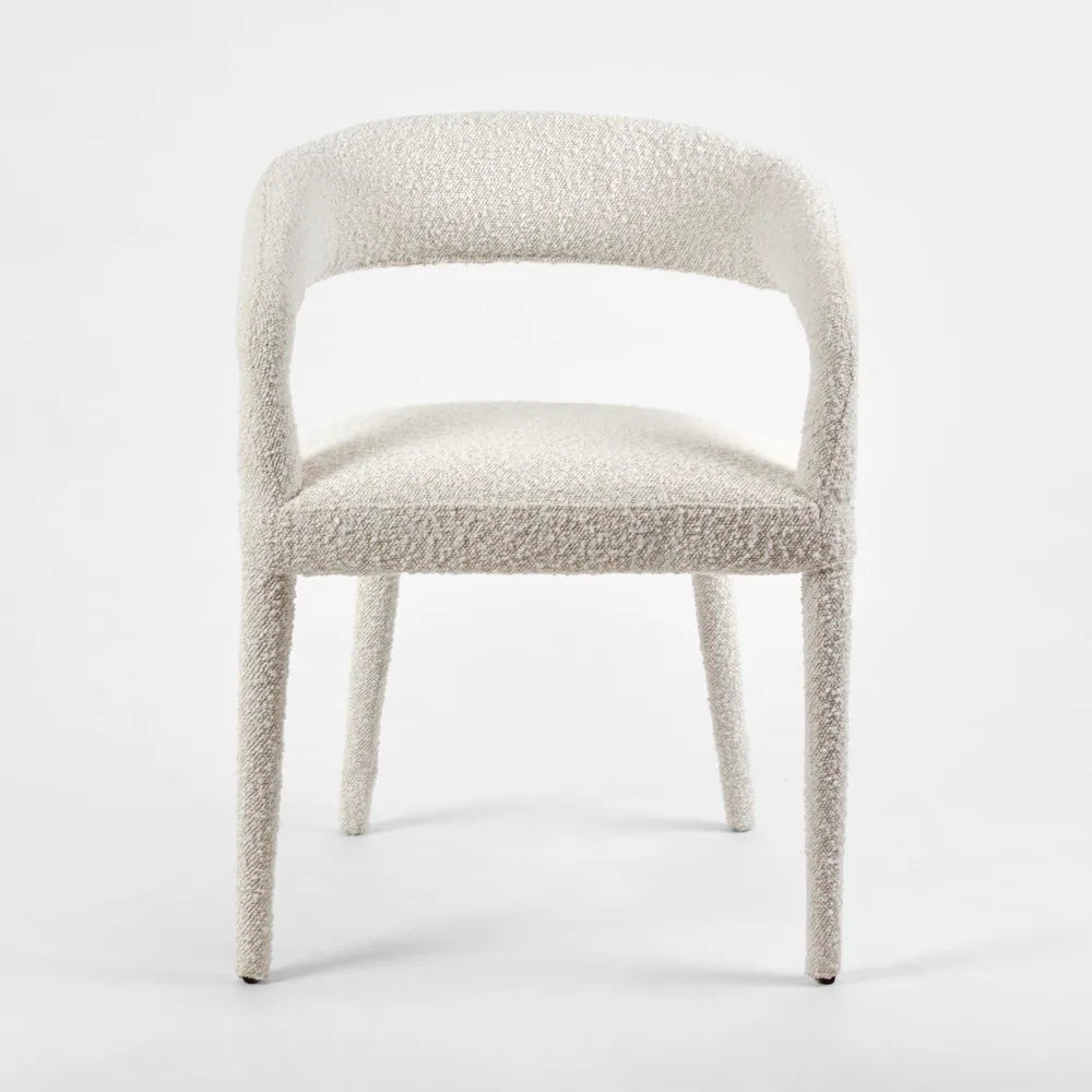 Nolan Dining Chair Boucle Fabric