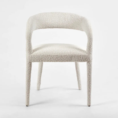 Nolan Dining Chair Boucle Fabric