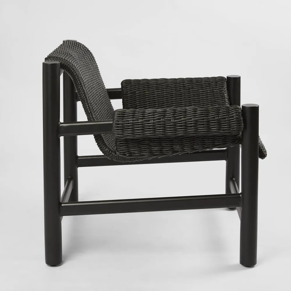 Riven Outdoor Chair - Black