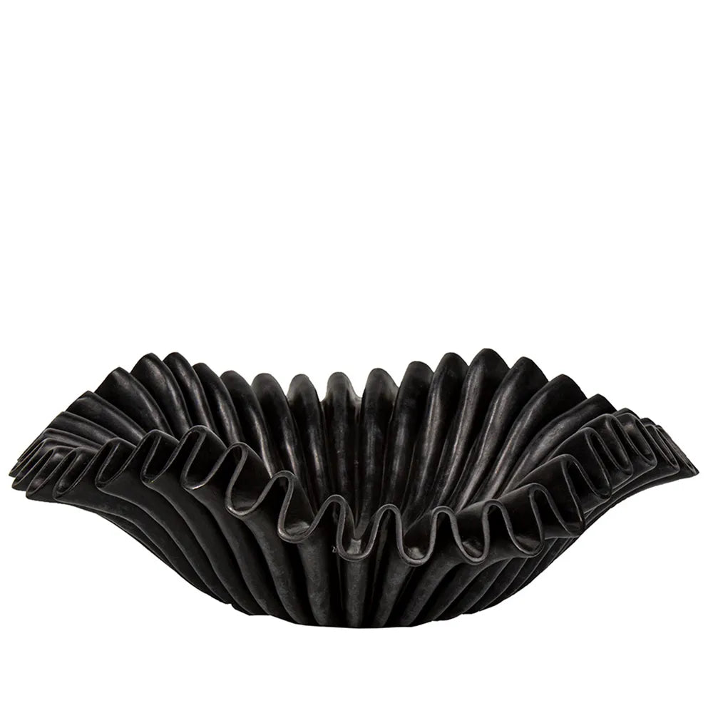 Lehriya Coral Marble Bowl Large Black