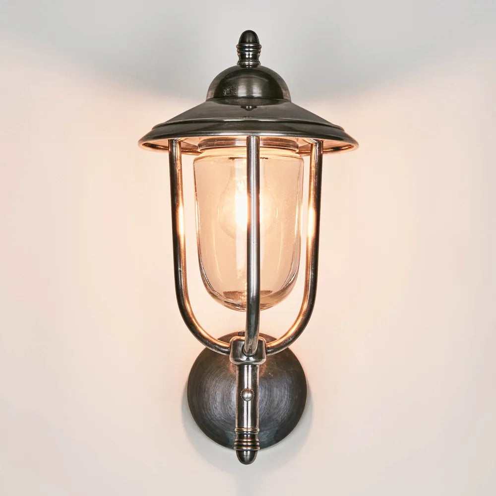 Pier Outdoor Wall Light Antique Silver